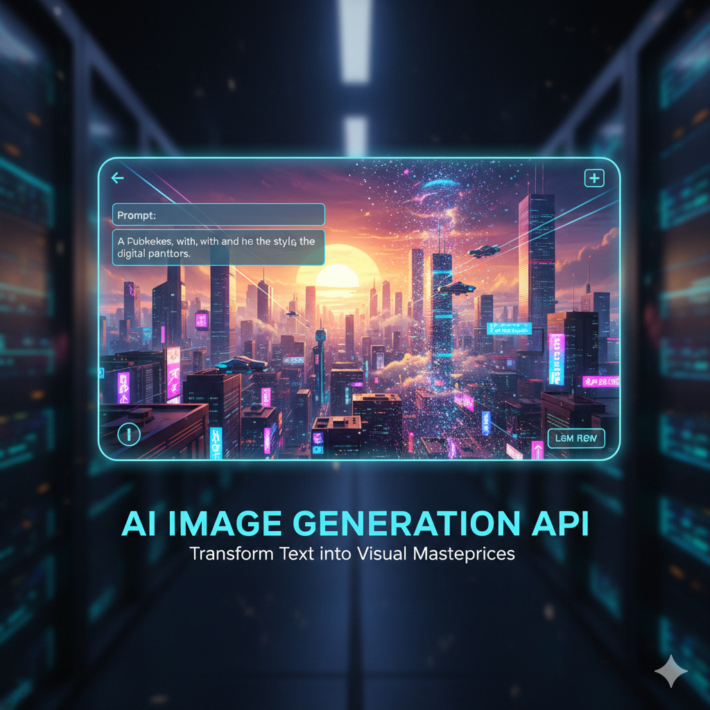 AI Chatbot Interface Illustration